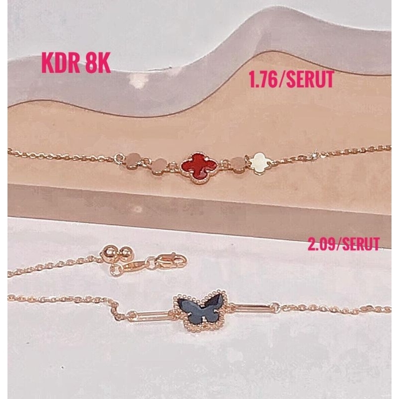 GELANG EMAS SERUT KADAR 8K