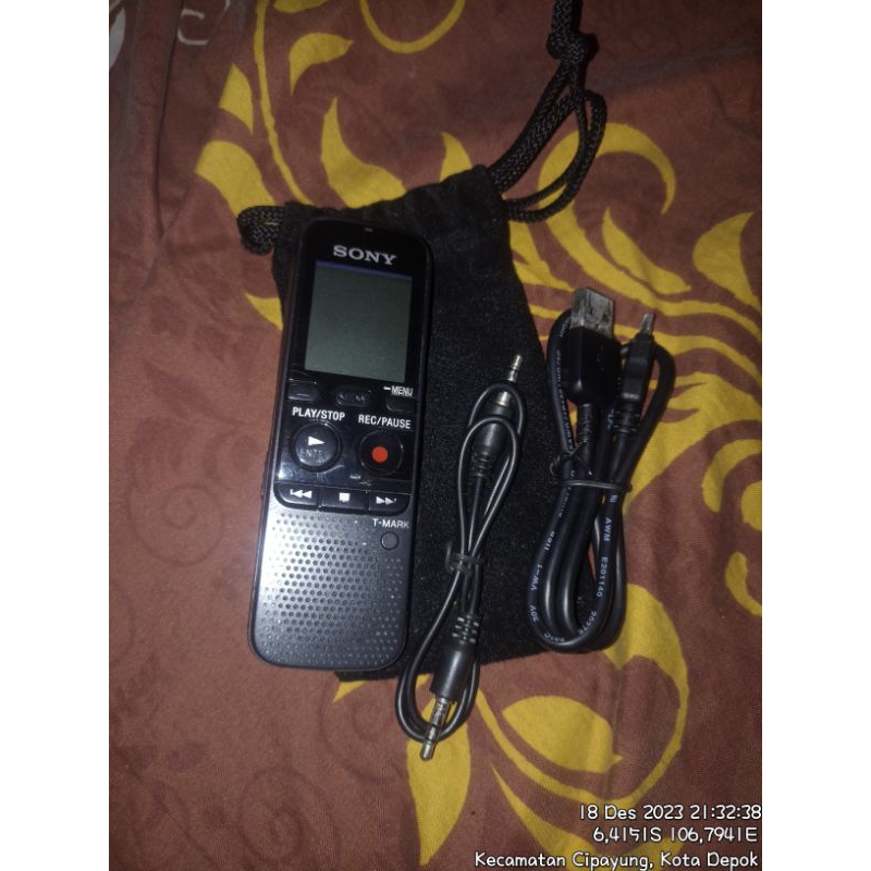 Sony recorder icd px-333 2nd