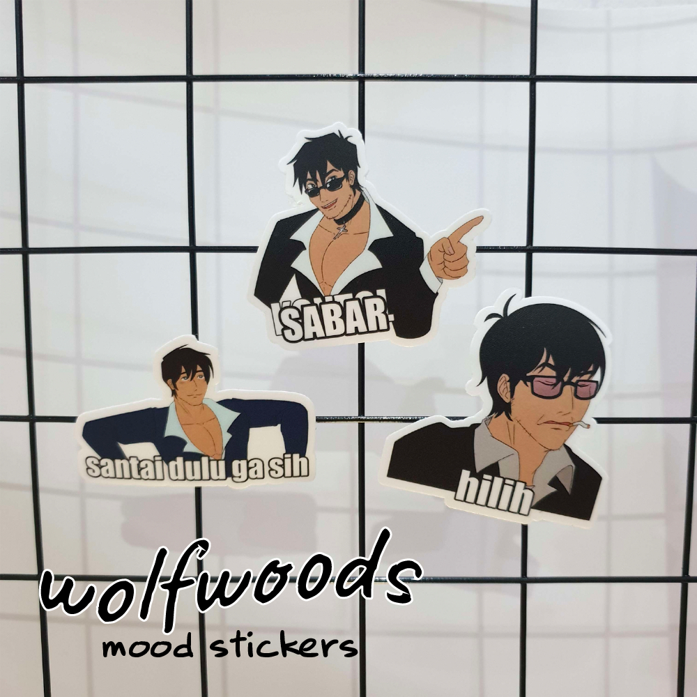 

[Trigun Fan Merch] Wolfwoods Stickers