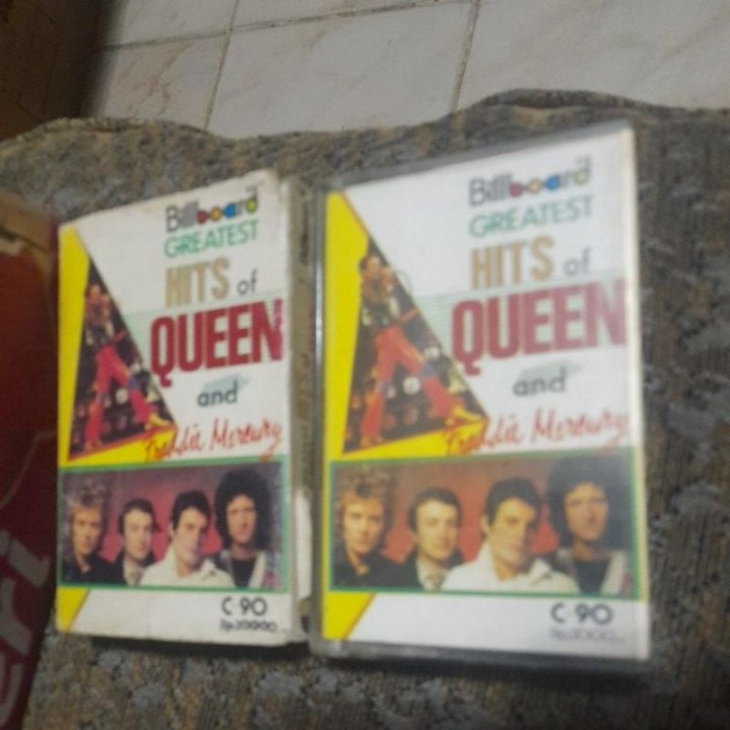 kaset pita greatest hits of queen and freddie mercury  (0755)