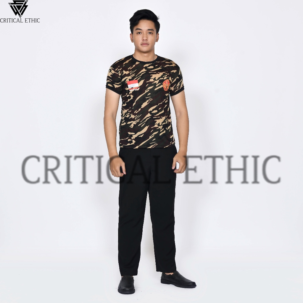 CRITICAL : KAOS BANSER BAJU ORMAS LORENG LENGAN PENDEK KATUN TERBAIK