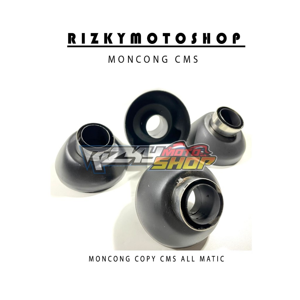 LIVE - MONCONG KNALPOT COPY CMS INLET 35 PNP KNALPOT COPY CMS BEAT VARIO MIO BAHAN PLAT GALVANIS / K