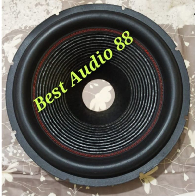 Daun kertas speaker 15inch 15 inch Sub woofer Subwoofer spon jahit kulit jeruk garis coating voice c