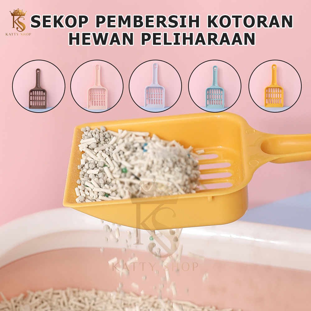 Sekop pasir kucing Sekop Pasir Kucing Kucing Serokan Pasir Skop Kucing Kotoran Sekop