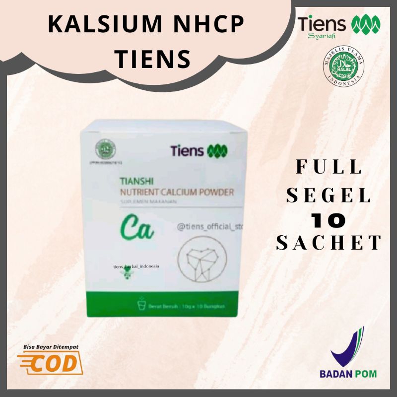 

Susu Peninggi Badan Tiens Nutrient High Calsium Powder NHCP Original 100%