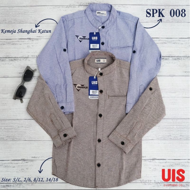 kemeja Kurta panjang anak laki-laki UIS