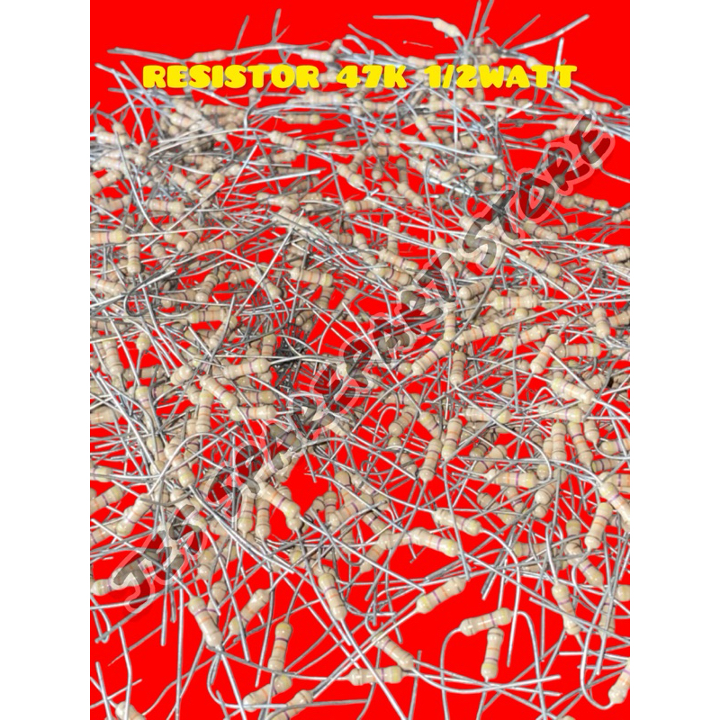 RESISTOR 47K 1/2WATT