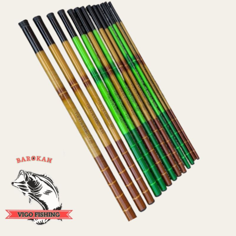 Joran Tegek Tirai Bambu