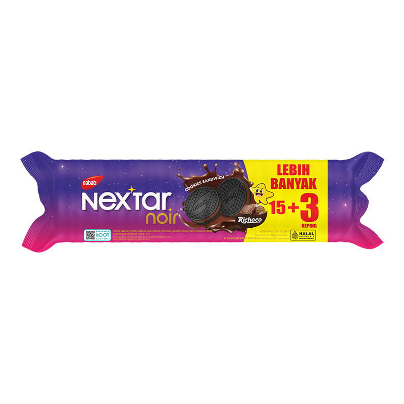 

Nextar Noir Richoco Cookies Sandwich 144 g