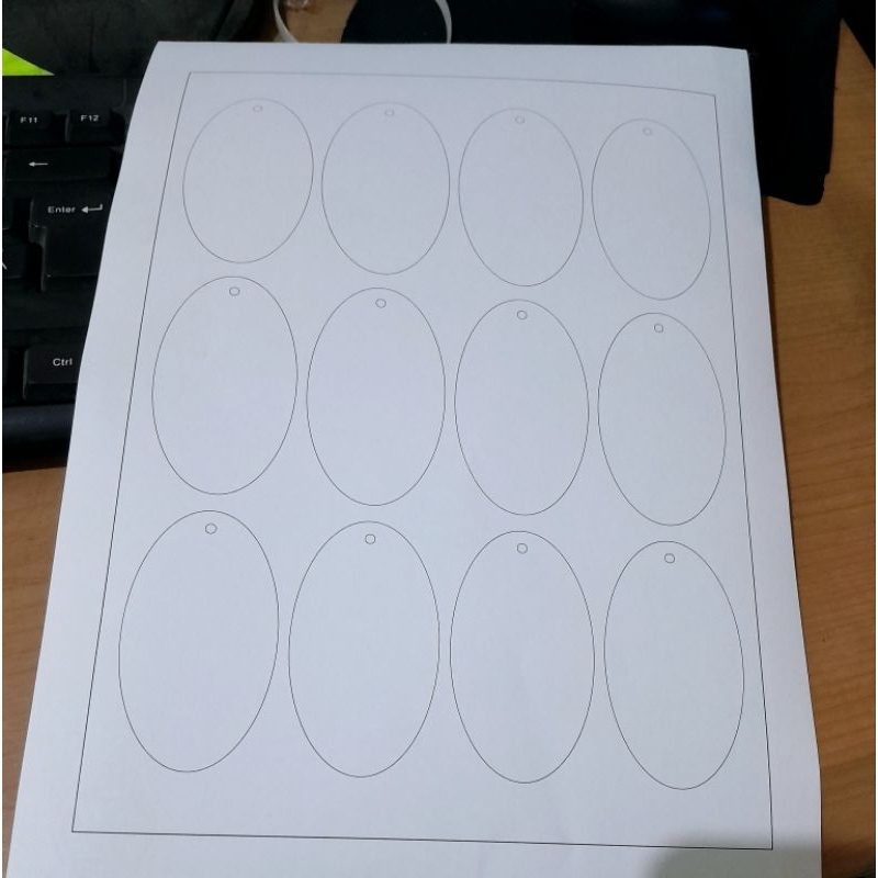 

pisau pond bulat oval 12mata