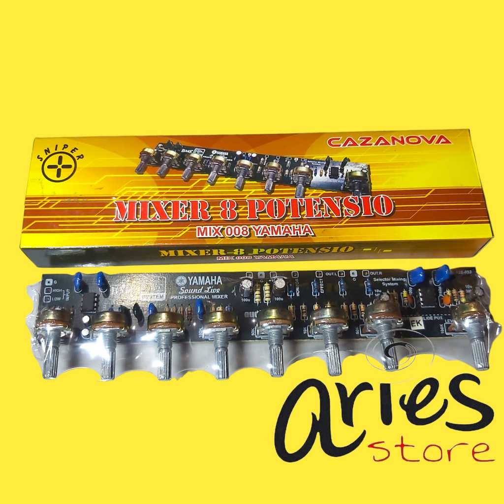 KIT MIXER 8 POTENSIO SNIPER