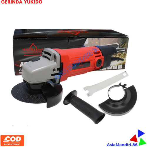 Gerinda tangan YUKIDO / Mesin Gerinda 4in MESIN FULL TEMBAGA
