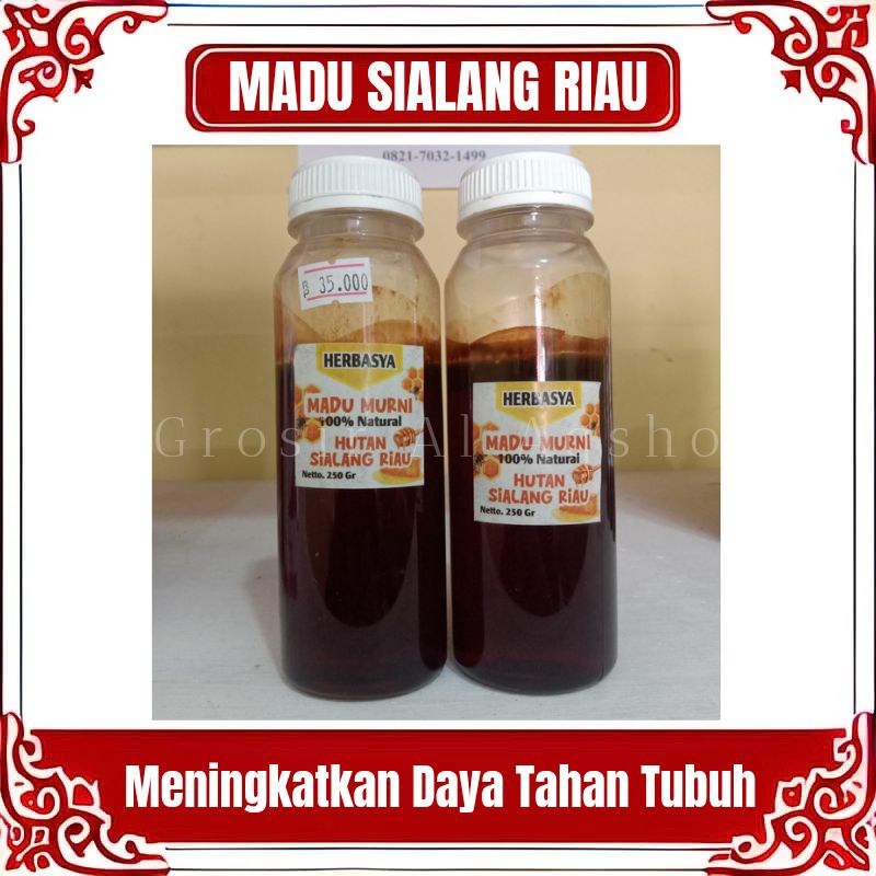 

MADU SIALANG ASLI HUTAN RIAU - 250 GR HERBASYA