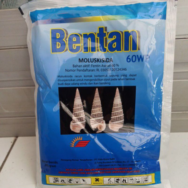Moluskisida Pembasmi Siput Bentan 60 WP - 100 Gram