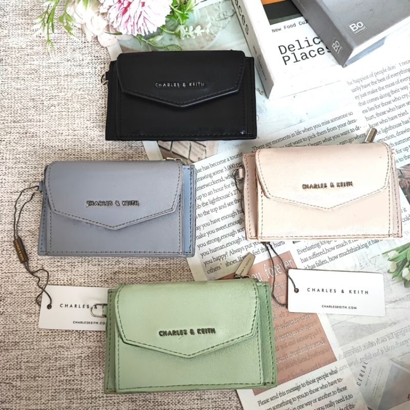 CUCI GUDANG DEFECT SALE Dompet CEKA Woven Multi Card Cardholder Dompet Kartu