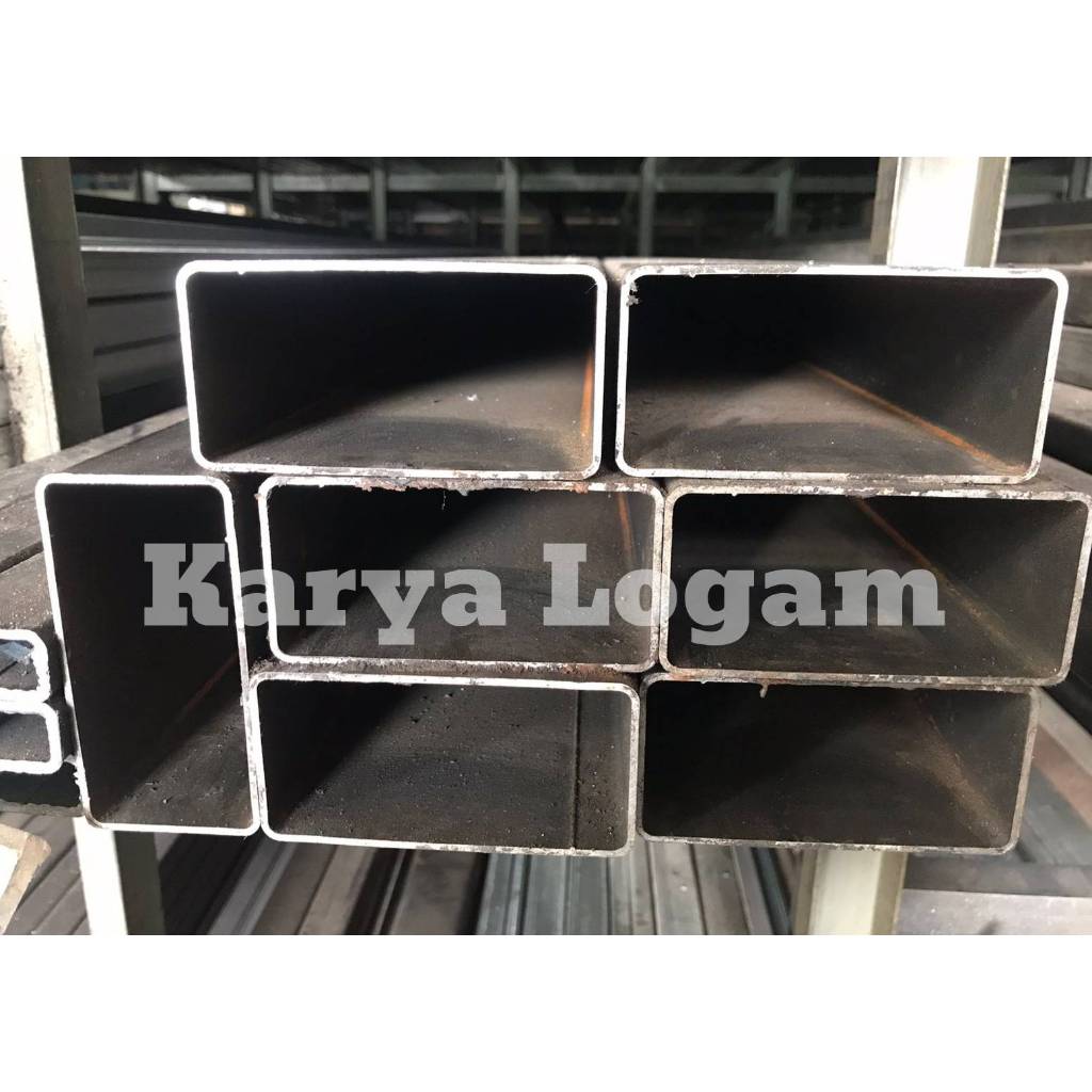 Hollow Besi 50x100 mm (5x10 cm) Stall / Pipa Kotak / Besi Kotak / Square Pipe