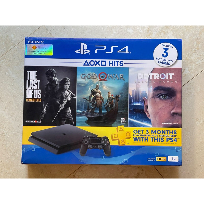 PS4 SLIM 1 TB bekas resmi sony indonesia, Pemakaian pribadi