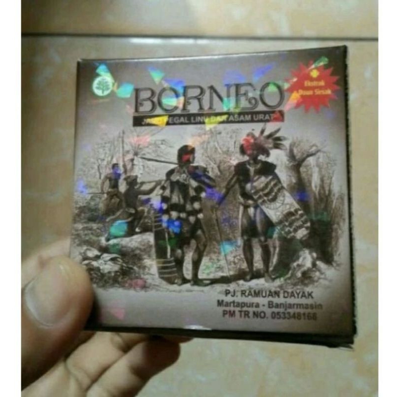 Borneo Kapsul Asam Urat Pegalinu