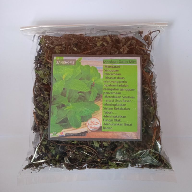 

Daun mint kering asli hemat 50 gram