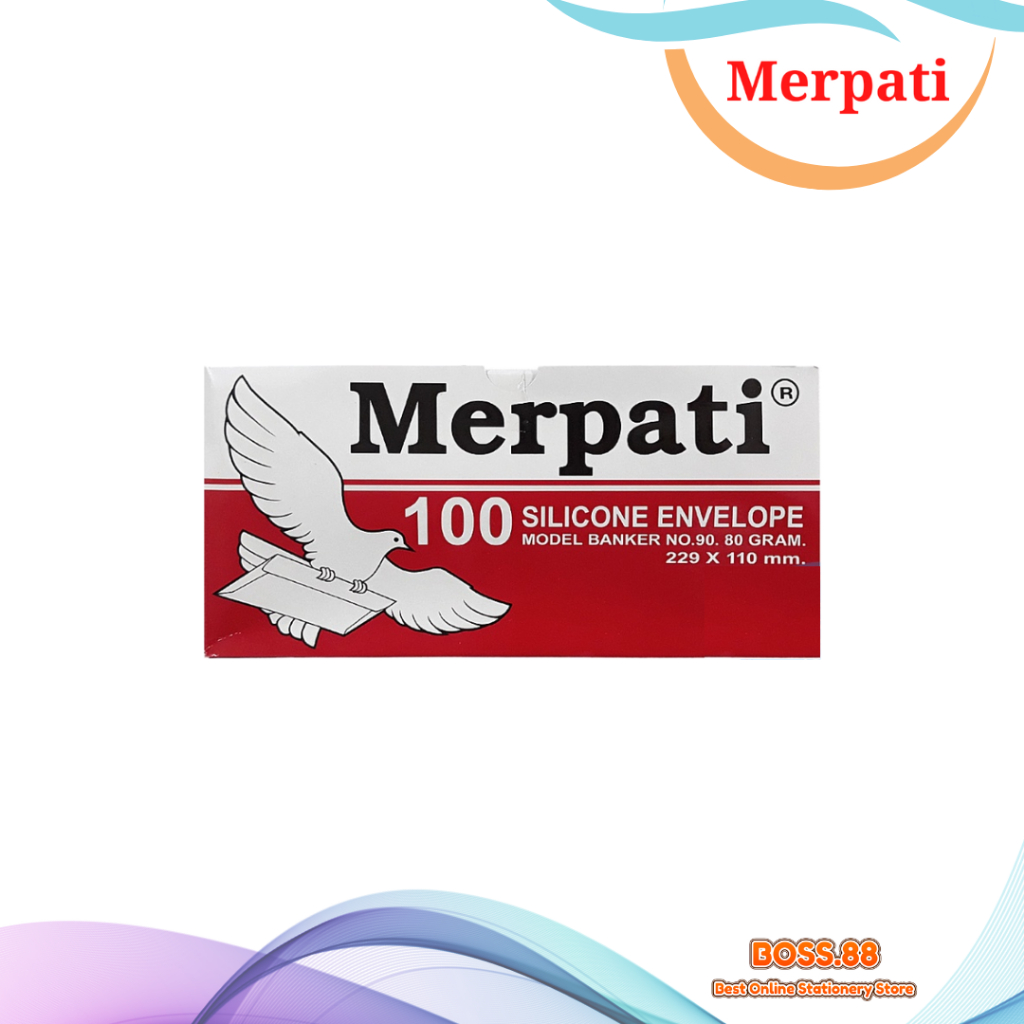 

ENVELOPE / AMPLOP PANJANG MERPATI SILICONE (1 PACK)