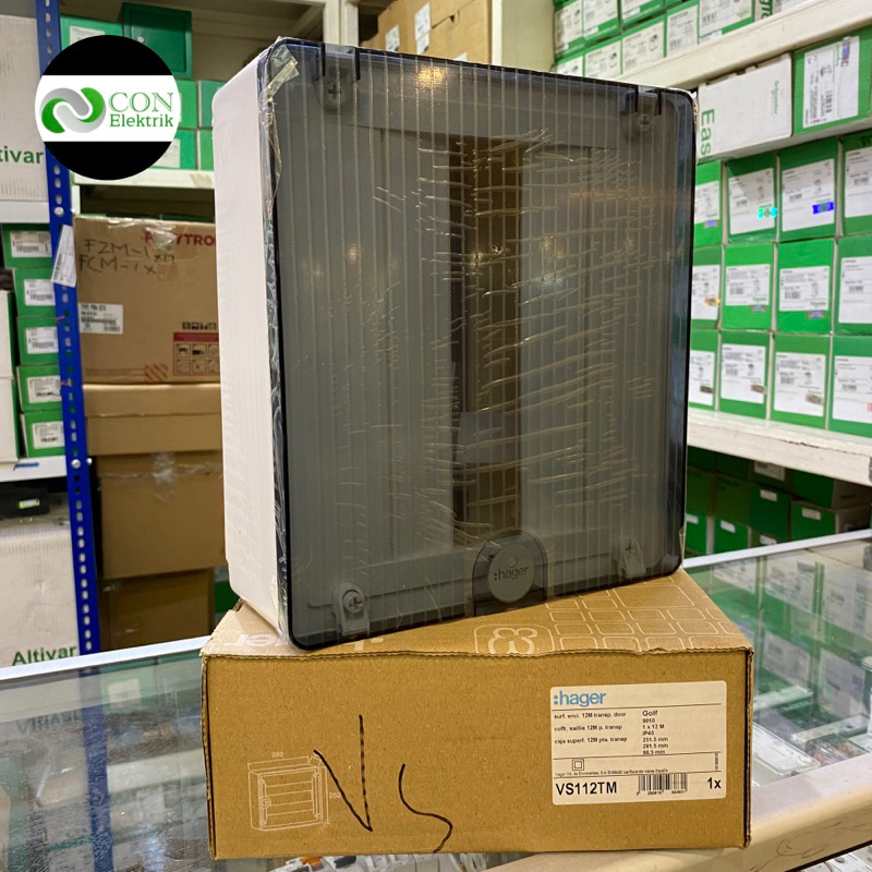 Box Hager 12 Group Outbow VS112TM / Box Mcb 12 Group