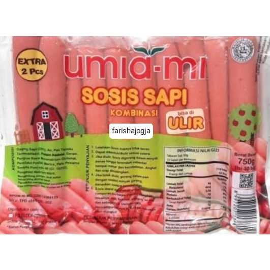 

✨ FSFF ✨ [instant] Umiami Sosis Sapi 750g