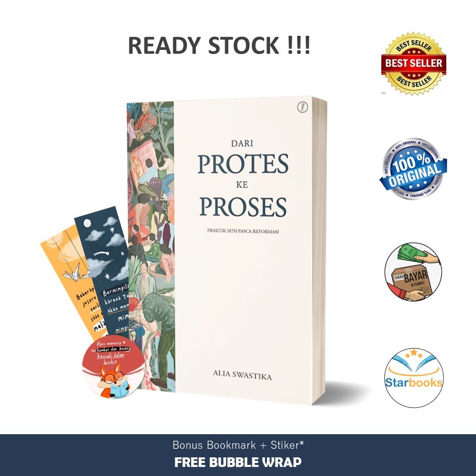 Warning - Buku Dari Protes Ke Proses: Praktik Seni Pasca Reformasi (Sosial)