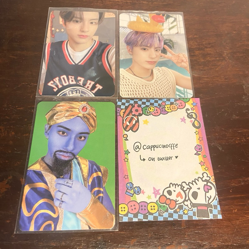 photocard the boyz eric official eric abas xmas christmassy eric bebek eric aladdin makestar