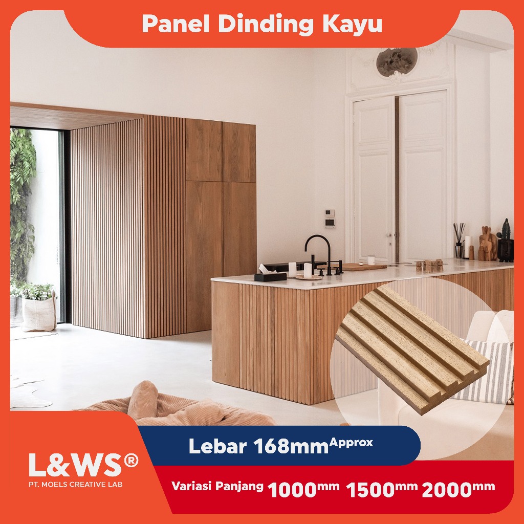 Panel Dinding Kayu Tipe 004 [Conwood Plank 002]