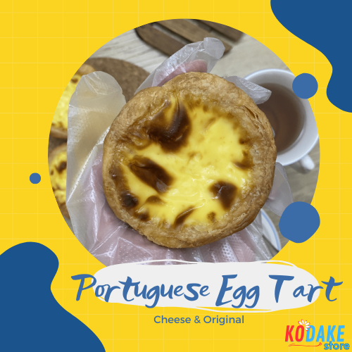 

(PREMIUM) Cheese Portuguese Egg Tart - 12 PCS