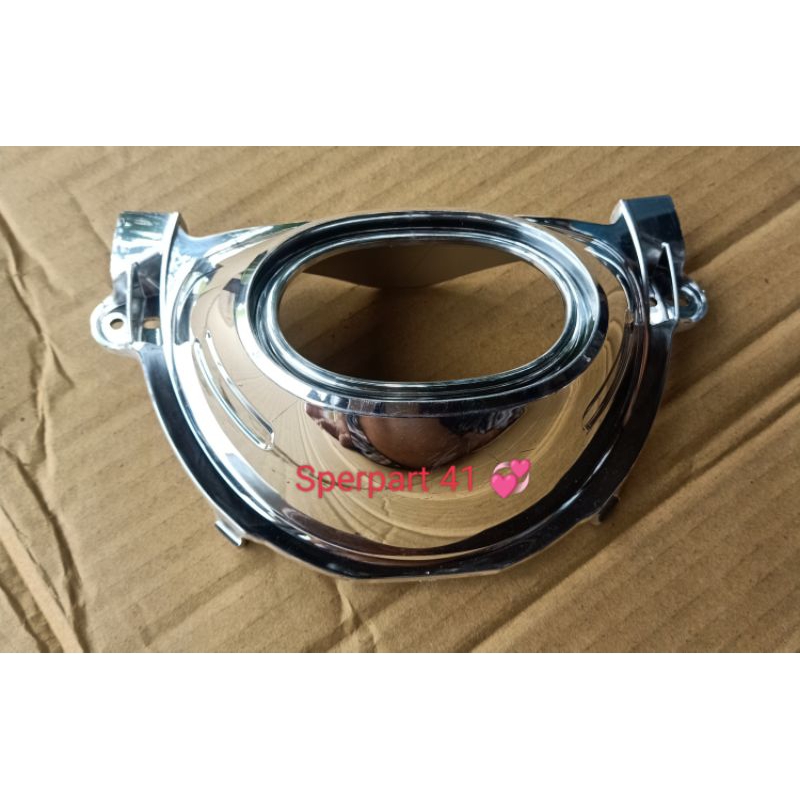 cover lensa reflektor lampu depan Scoopy K2f original