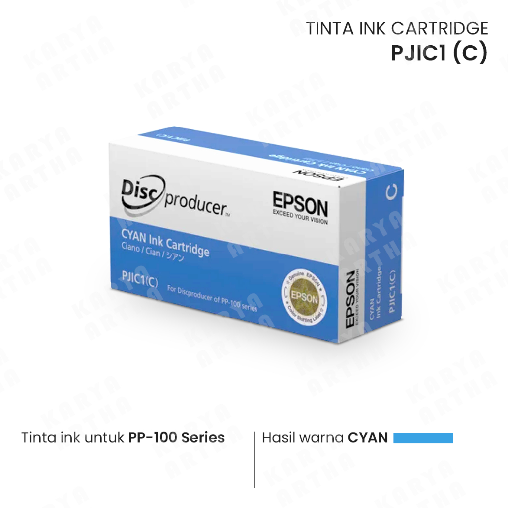 

Tinta Epson PJIC1-C Cyan Ink Cartridge PP-100