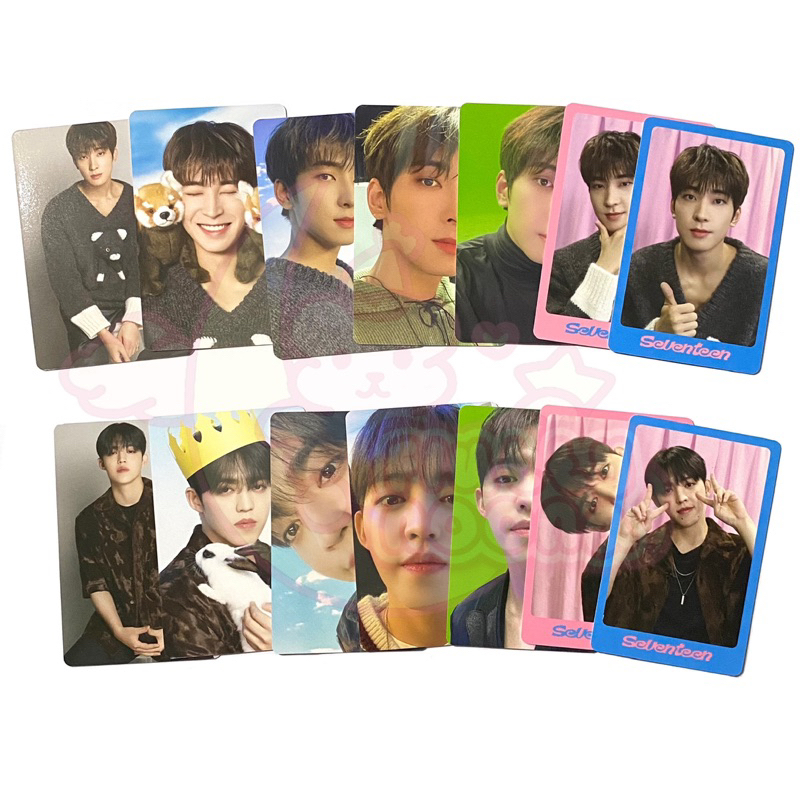 SEVENTEEN DICON 102 WONWOO SCOUPS PHOTOCARD
