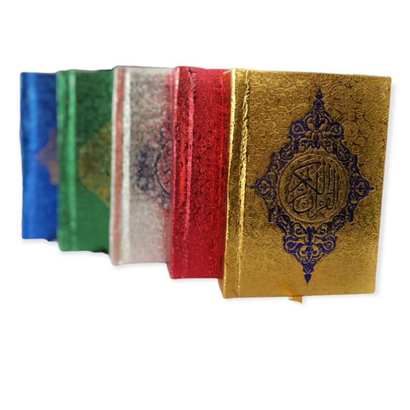 al qur'an saku 18 baris ayat pojok hardcover