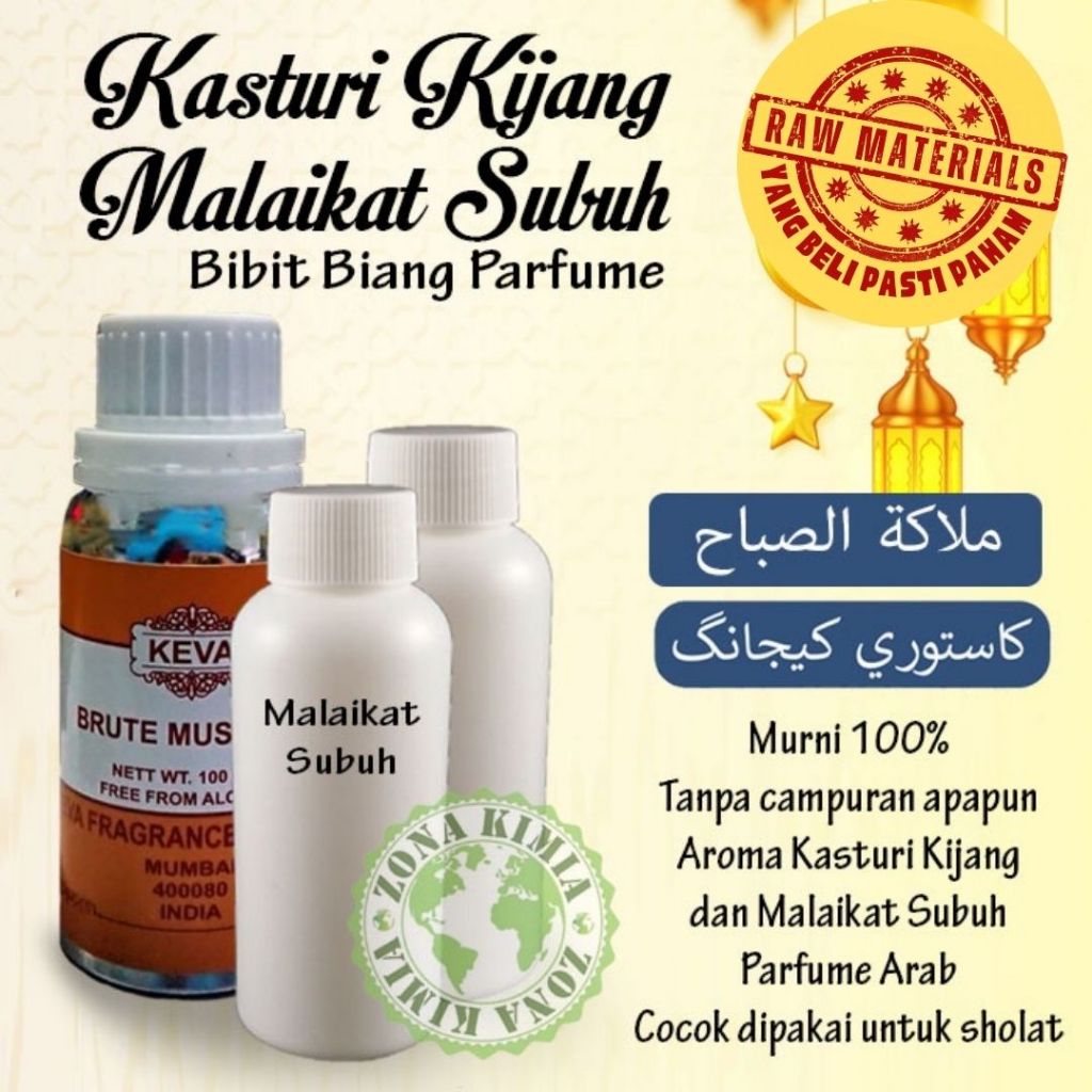 Kasturi Kijang Brute Musk 50ml Bibit Biang Parfume Ex Keva Minyak Wangi Arab Kasturi Kijang Parfume