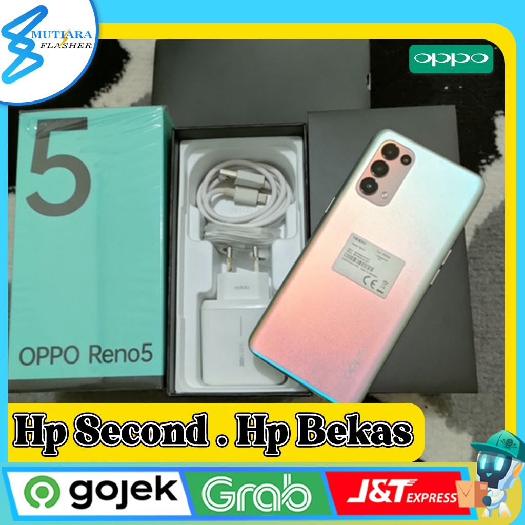 Oppo Reno 5 4G | 5G Ram 8 Rom 128GB Second Original