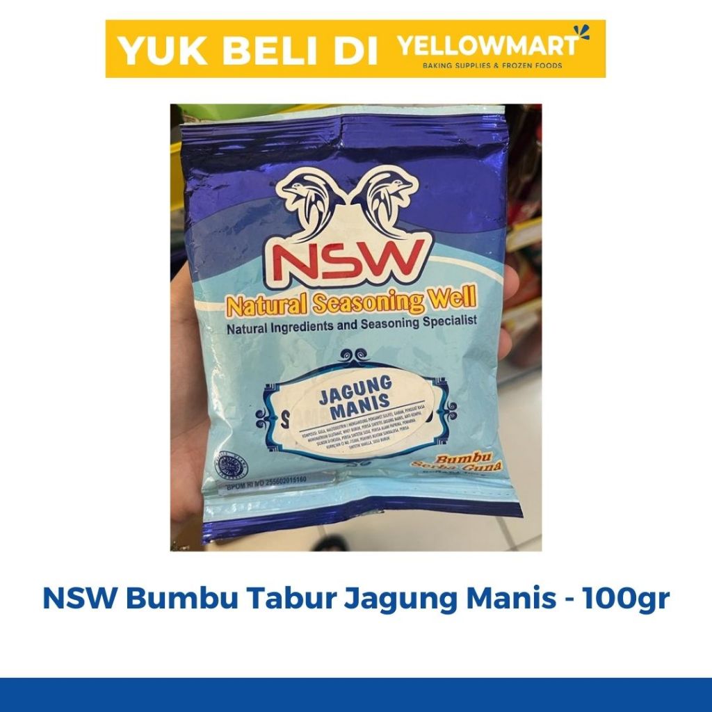 NSW Bumbu Tabur Rasa Jagung Manis 100gr - Bumbu Serbaguna