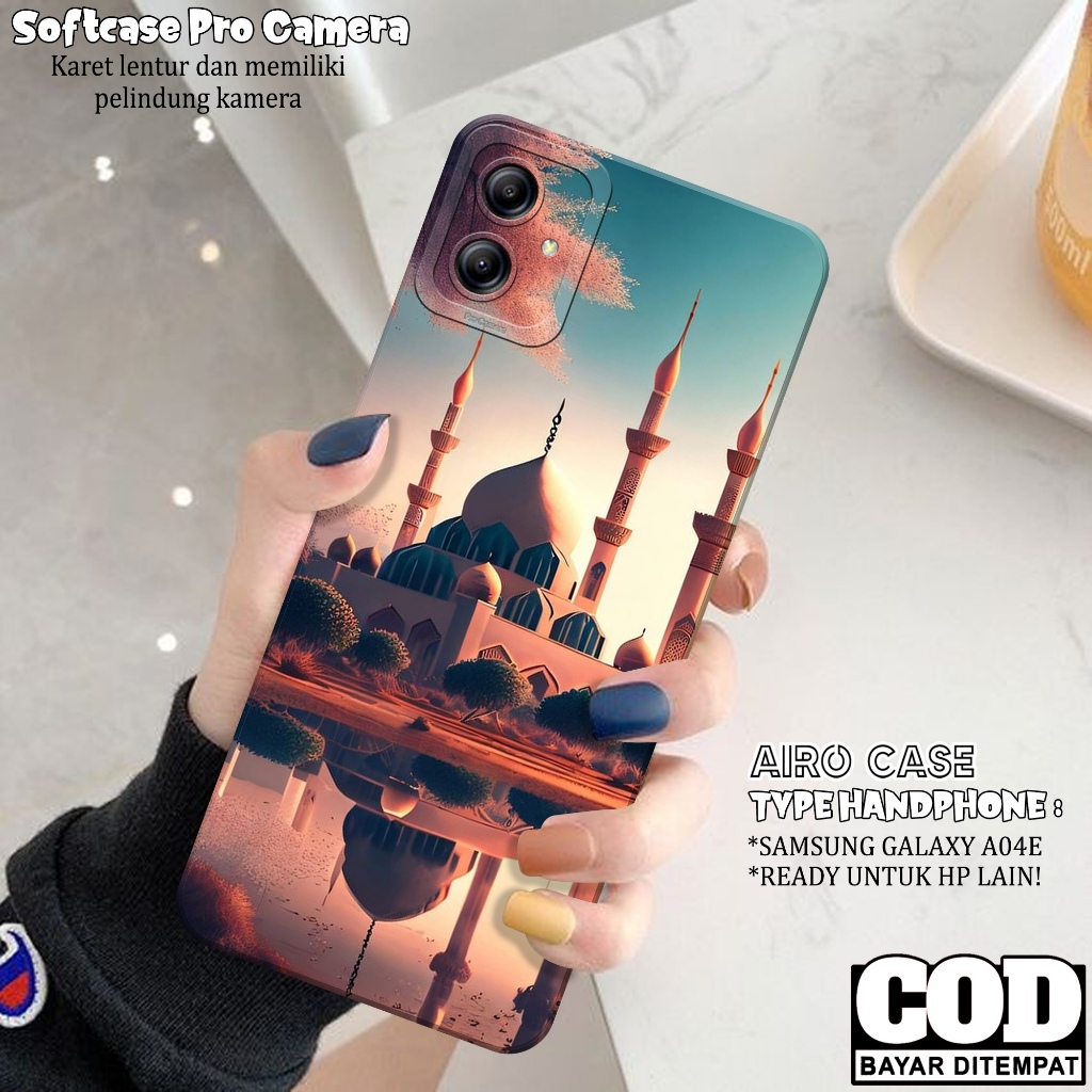 Case Samsung Galaxy A04E - Softcase Samsung Galaxy A04E - Fashion Case Masjid - Casing Samsung Galax