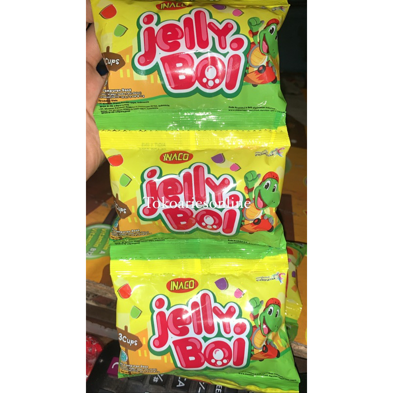 

INACO Jeli boi (3cup) isi 10pcs