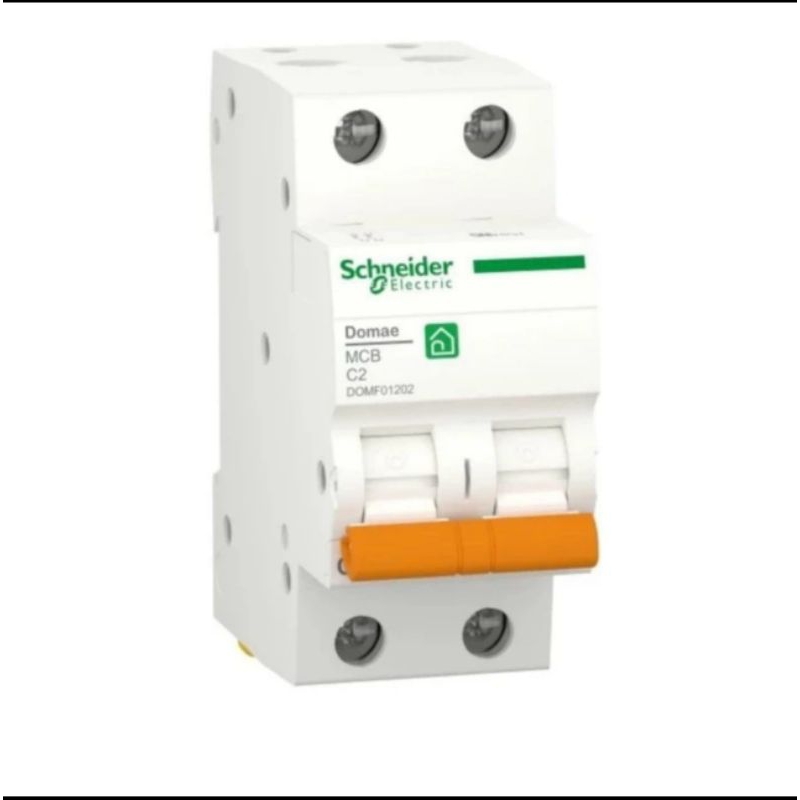 MCB DOMAE SCHNEIDER 2P 4A DOMF01204 ORIGINAL ASLI