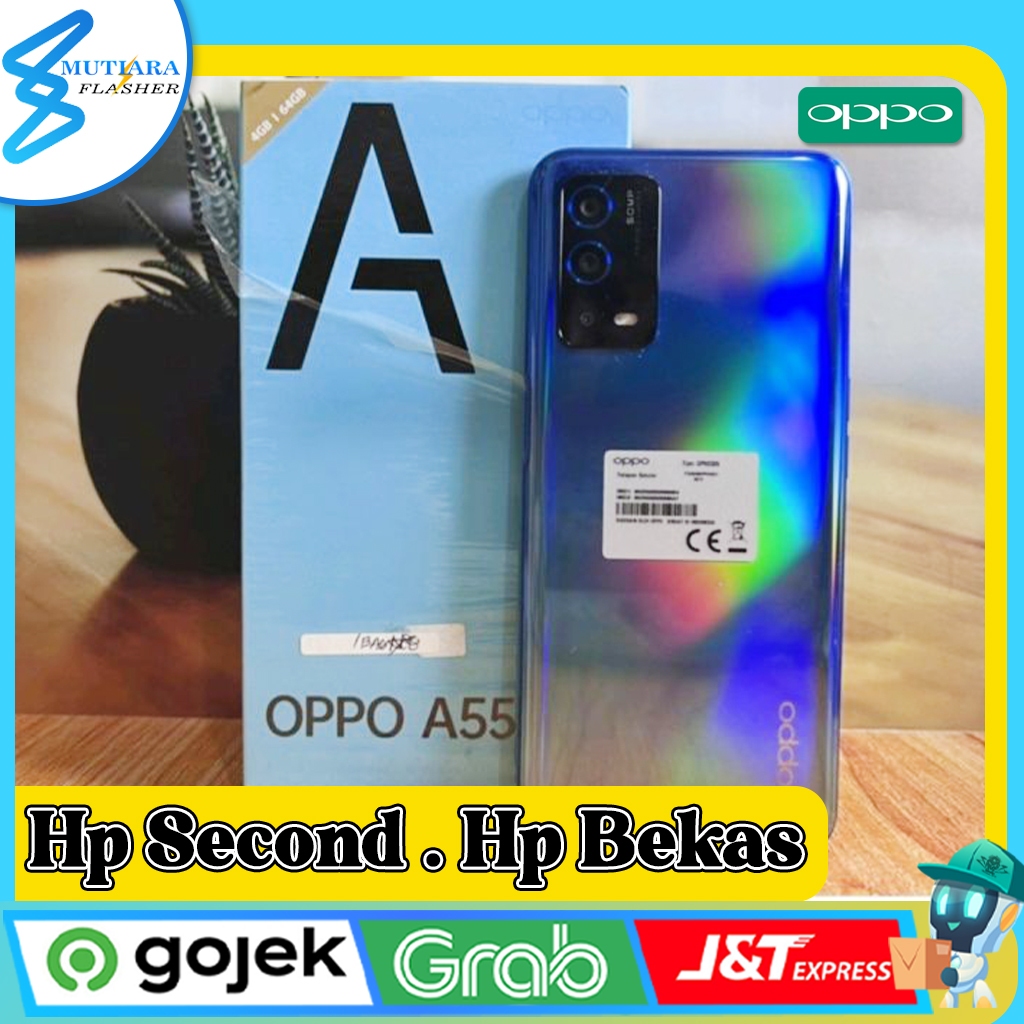 Oppo A55 Ram 4 Rom 64GB Second Original