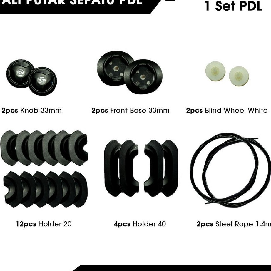 Tali Putar Lacing System  Lacing System untuk Sepatu PDL PDH Olahraga