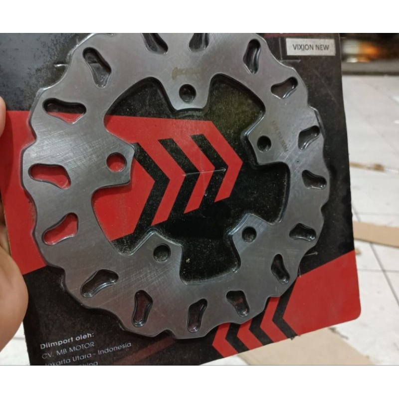 CAKRAM DIST CAKRAM BELAKANG MOTOR YAMAHA VIXON NEW SCARLET ORIGINAL UKURAN STANDAR