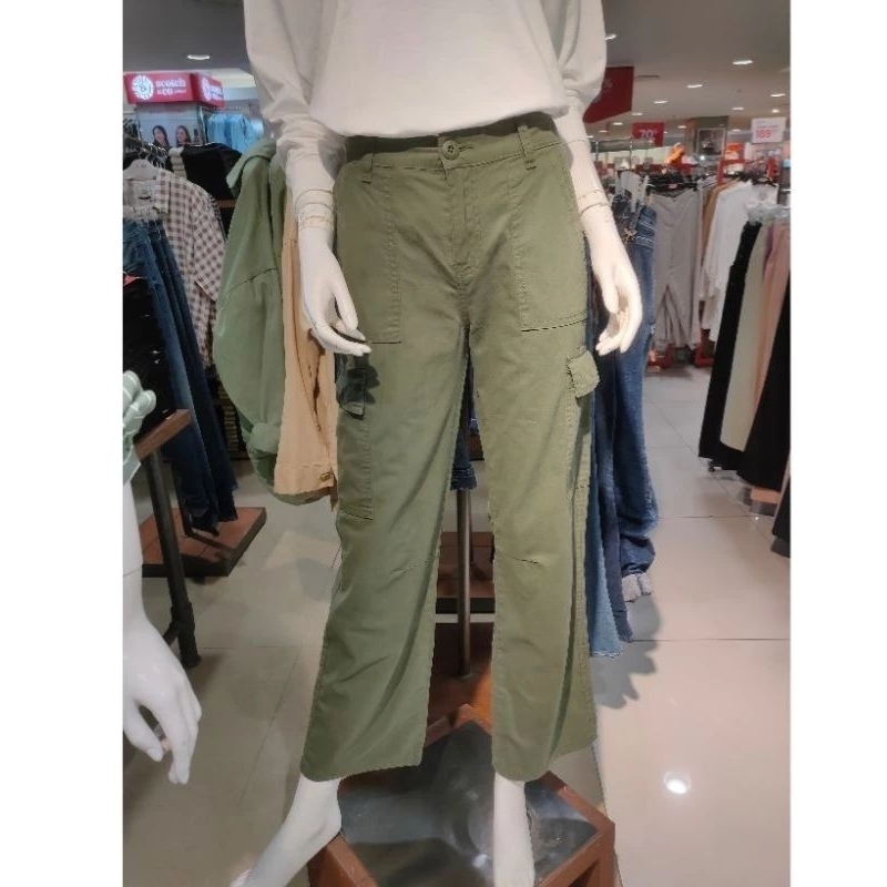 LOGO JEANS Celana Cargo wanita size S M L XL