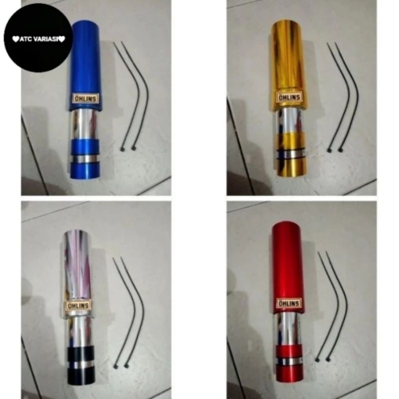 Cover shock/cover pelindung shock motor Yamaha Lexi depan atau cover shock belakang Yamaha lexi