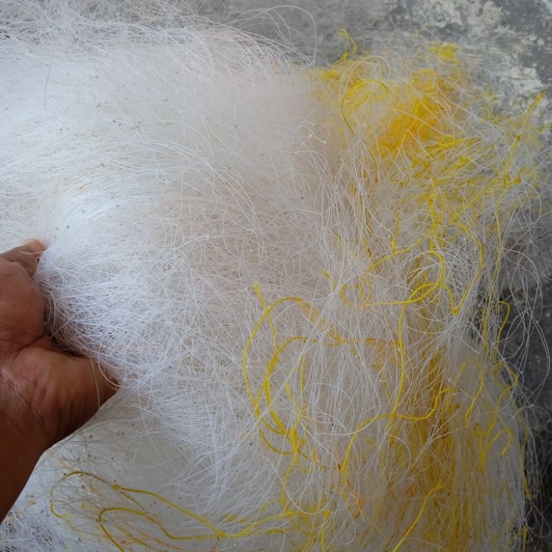 jaring bekas nelayan