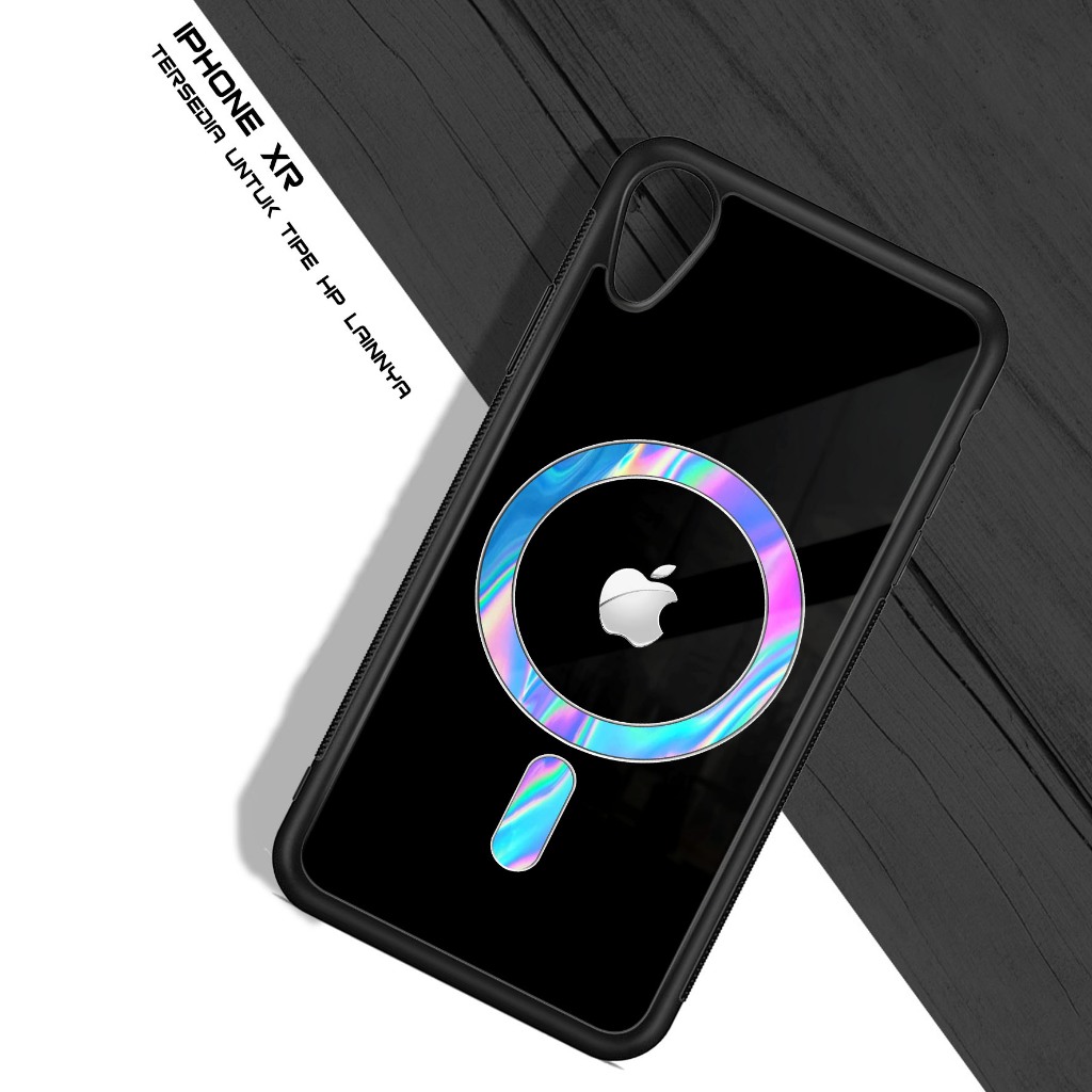 Case Iphone XR - Casing IPHONE XR - ( Logo Wallpaper ) - Case Glossy Premium - Case Hp - Casing Hp -