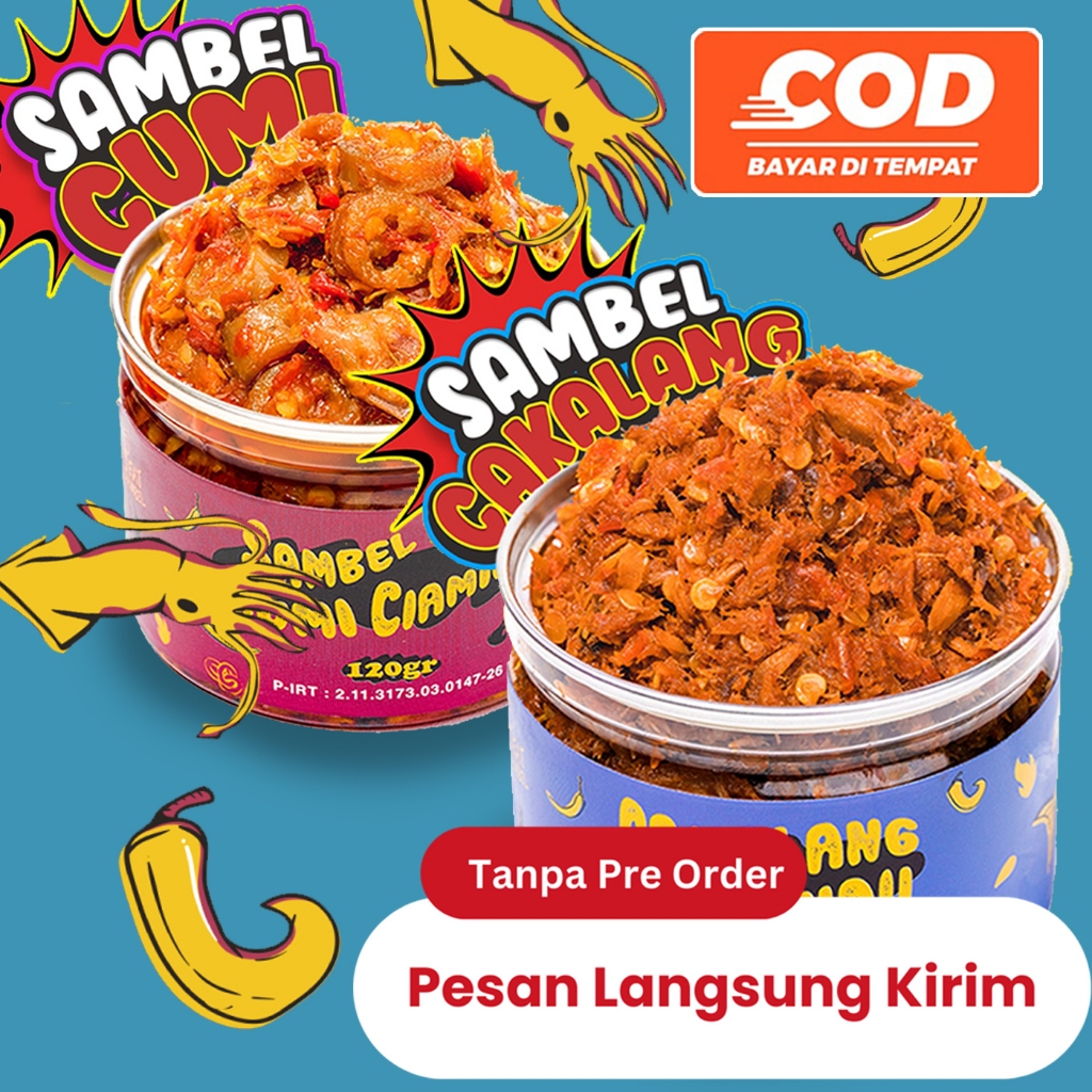 

Eat Sambel - Sambal Cumi Ciamik dan Cakalang Candu / Sambal Rumah / Sambal Enak