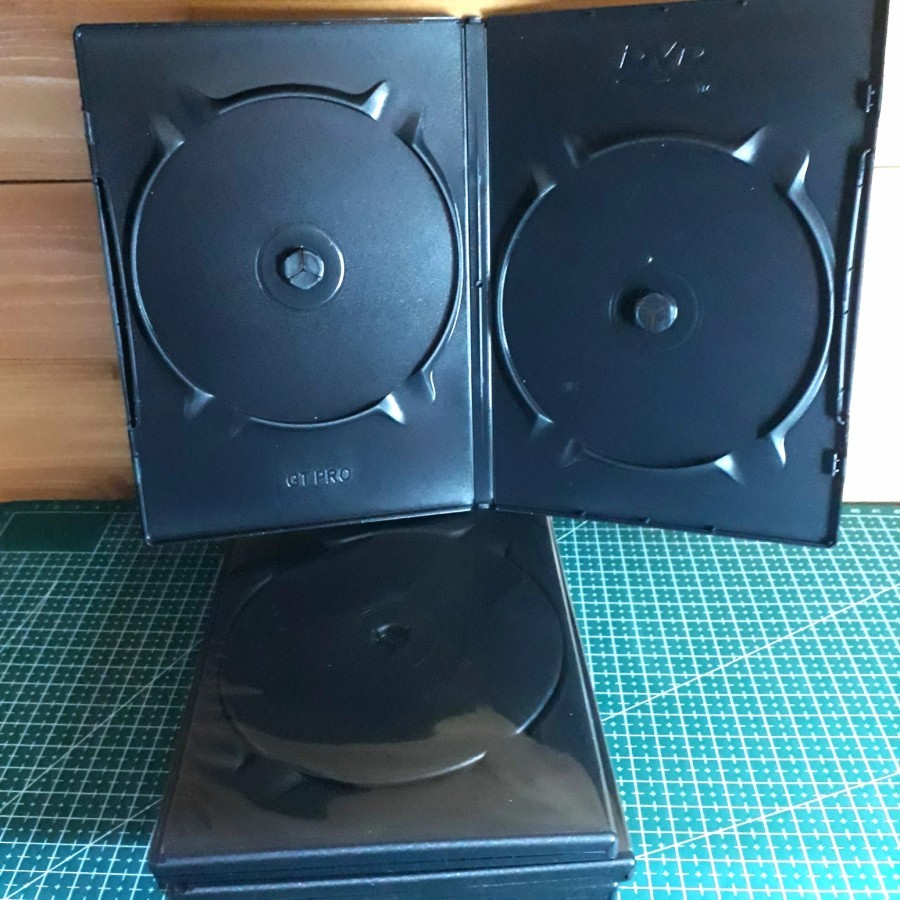 Kotak DVD CD GT-PRO/CASE CD GT-PRO/CASING DVD GTPRO Slim 9mm Double