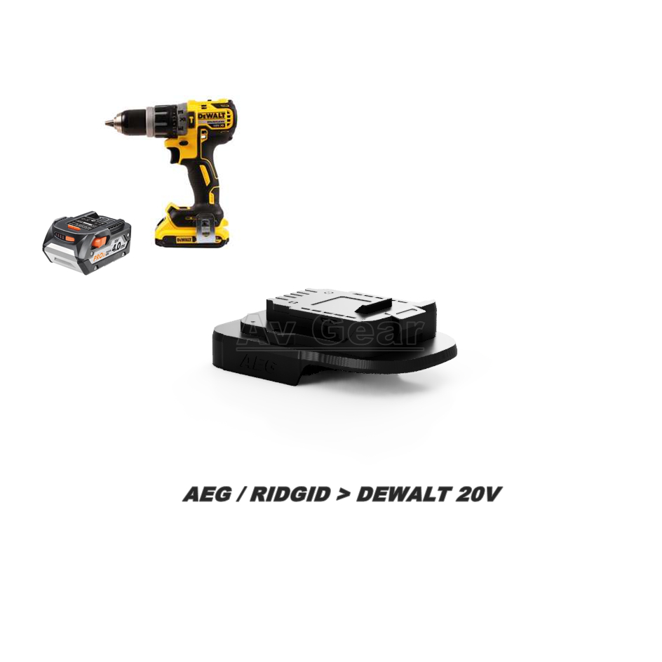 Adapter Dewalt | Aeg ke Dewalt